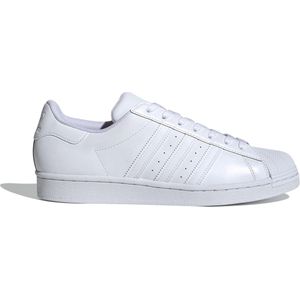 Adidas Originals, Iconische witte sportschoenen voor heren en dames Wit, Heren, Maat:46 EU