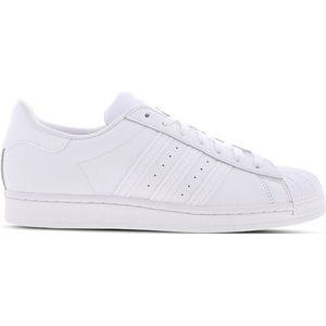 Adidas, Total White Superstar GS Sneakers Wit, Heren, Maat:38 2/3 EU