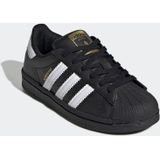 adidas Superstar C Fitnessschoenen voor heren, Zwart Blanco, 32 EU