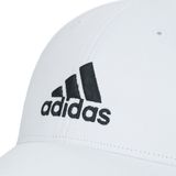 Adidas honkbalpet in de kleur wit/zwart.