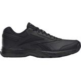 Reebok - WORK N CUSHION 4.0 - Sneaker - Black - Bovenwerk van Leer en Synthetisch Materiaal
