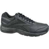 Reebok - WORK N CUSHION 4.0 - Sneaker - Black - Bovenwerk van Leer en Synthetisch Materiaal