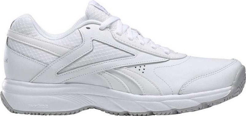 Nike - Work N Cushion 4.0 - Badmintonschoen - Gevoerd - Leer en Mesh - Effen