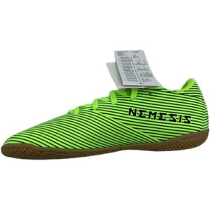 Adidas  Nemeziz 19.4 in J - Zaalschoenen - Kinderen - Donkerblauw/Groen - Maat 32