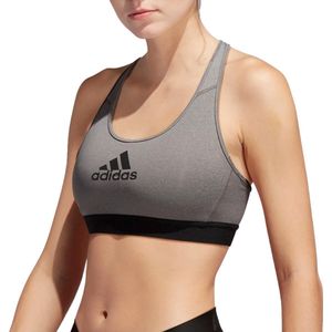 adidas - Dont Rest Alphaskin - Sportbeha - Grijs - Medium Ondersteuning