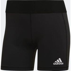 adidas Performance TECHFIT Volleyball Short - Dames - Zwart - 10cm