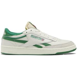 Reebok, Leren Herensneakers, Comfortabel en Groen, Heren, Maat:44 EU