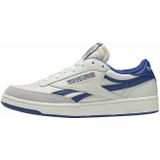 Reebok Club C Revenge Vintage Sneakers voor heren, Chalk Collegiate Royal Excellent Red, 43 EU