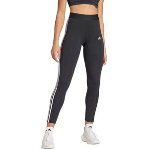 adidas Sportswear LOUNGEWEAR Essentials 3-Stripes Legging - Dames - Zwart kort