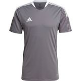 adidas Tiro Sportshirt4 - Unisex - Grijs Wit