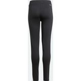 Adidas - 3 Stripes Legging - Kinderen - Zwart - Gerecycled Materiaal