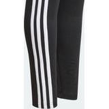 Adidas - 3 Stripes Legging - Kinderen - Zwart - Gerecycled Materiaal