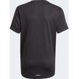 adidas - Designed To Move Big Logo - T-shirt - Junior - AEROREADY - Zwart
