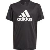 adidas - Designed To Move Big Logo - T-shirt - Junior - AEROREADY - Zwart