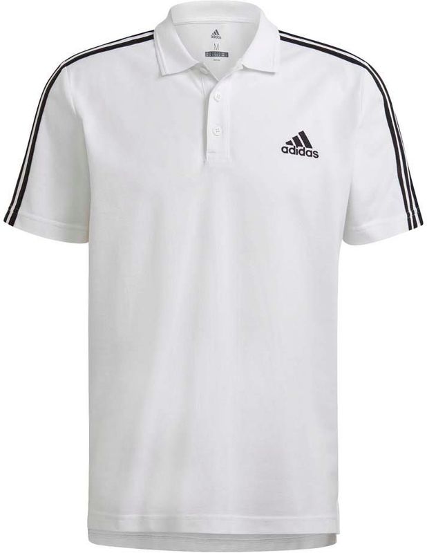 adidas - Aeroready Essentials Piqué - Poloshirt - Met Geborduurd Klein Logo - 3-Bandes