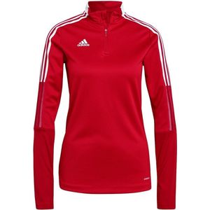 adidas - Tiro Training Top Women - Voetbal Longsleeve - Rood