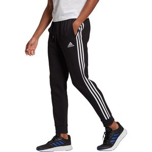 adidas - Essentials - Sportbroek - Zwart - Fleece - Recycled Material