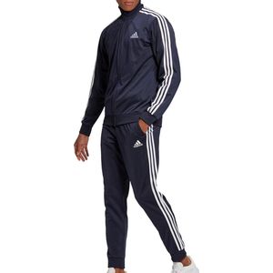 Adidas - Essentials 3-stripes Track Suit - Zwart - Polyester