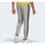 adidas - Essentials French Terry Tapered Cuff 3-Stripes Pants - Blauw - Cargobroeken