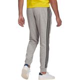 adidas - Essentials French Terry Tapered Cuff 3-Stripes Pants - Blauw - Cargobroeken