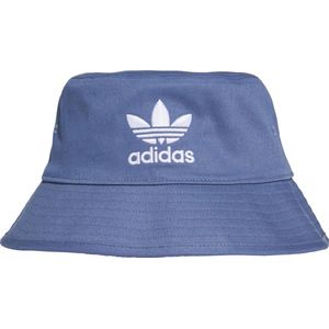 adidas Adicolor Trefoil Bucket Hat GN4904, Unisex, Marineblauw, Muts, maat: OSFW