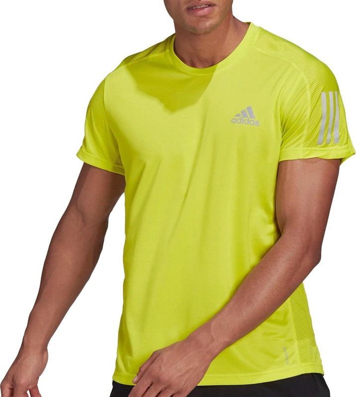adidas - Own the Run - T-shirt - 100% Gerecycled Polyester - Reflecterend Hardloopshirt