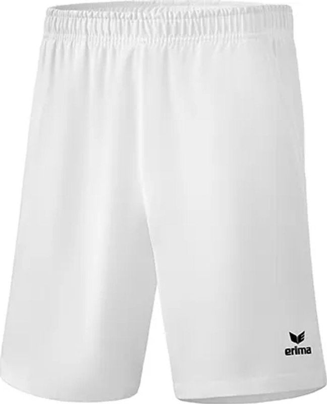 Erima - Tennisshort - Wit - Sneldrogend Materiaal - Elastische Tailleband