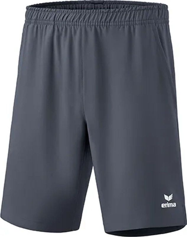 Erima - Tennisshort - Grijs - Sneldrogend - 100% Polyester