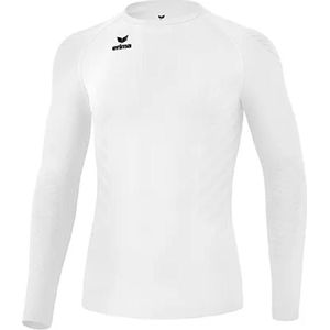 Erima - Athletic Longsleeve - Thermoshirt - Wit - Functioneel Materiaal