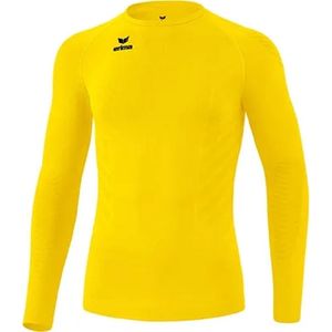 Erima - Athletic Longsleeve - Heren - Geel - Sneldrogend Materiaal