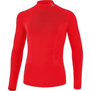 Erima Athletic Longsleeve Met Opstaande Kraag Kind Rood