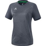 Erima Madrid Shirt Korte Mouw Dames - Slate Grey