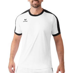 Erima Retro Star Shirt Korte Mouw Heren - Wit Zwart