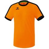 Erima - Retro Star - Sportshirt - Oranje/Zwart - Uniseks-Kind - 128