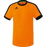 Erima - Retro Star - Sportshirt - Oranje/Zwart - Uniseks-Kind - 128