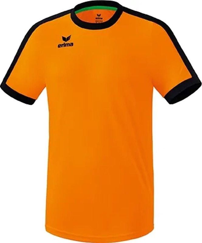 Erima - Retro Star - Sportshirt - Oranje/Zwart - Uniseks-Kind - 128