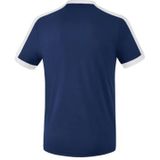 Erima - Retro Star - Sportshirt - New Navy/Wit - Sneldrogend Materiaal, Versterkte Kraag, Slijt- en Scheurvast