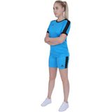 Erima uniseks-kind Retro Star shirt (3132129), curaçao/zwart, 116