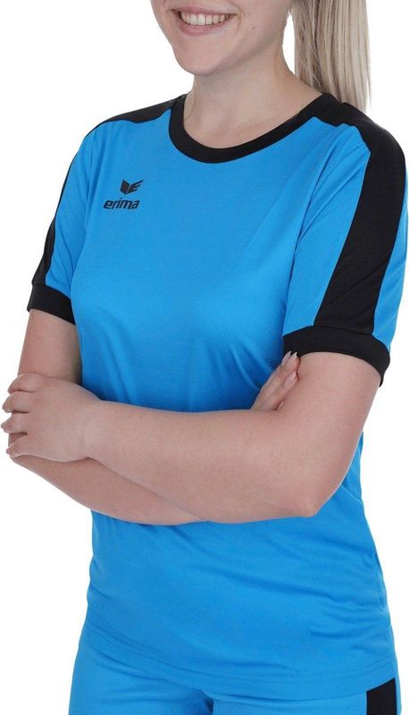 Erima uniseks-kind Retro Star shirt (3132129), curaçao/zwart, 116