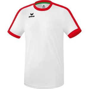 Erima Retro Star Shirt Wit-Rood Maat L