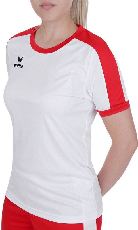 Erima - Retro Star Shirt - Wit - Rood - Senior
