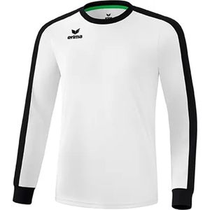 Erima Retro Star Voetbalshirt Lange Mouw Heren - Wit Zwart