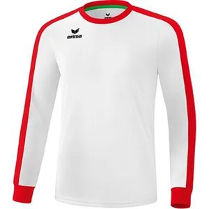 Erima Retro Star Voetbalshirt Lange Mouw Heren - Wit Rood