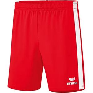 Erima Uniseks retroshorts met sterren, Rood/Wit