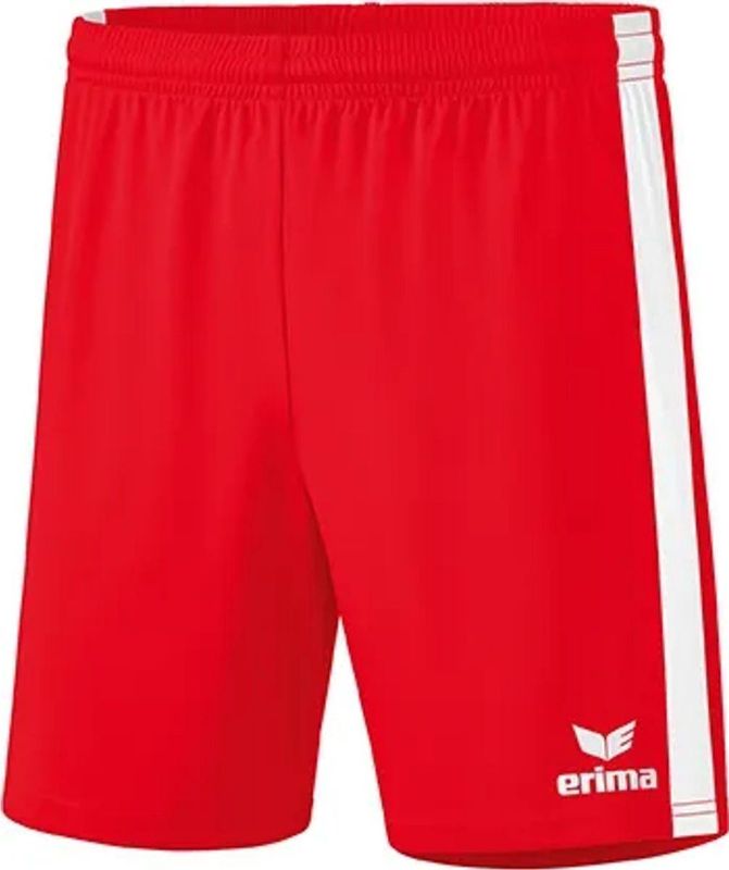 Erima - Retro Star - Shorts - Rood/Wit - Sneldrogend Materiaal
