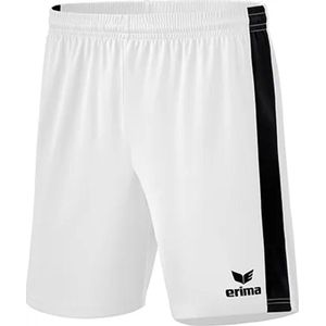 Erima - Retro Star Short - Wit - Zwart - 100% Polyester