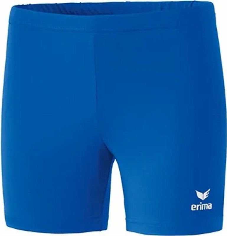 Erima - Verona Tight Short - Korte Broek - Blauw - Strak Model, 92% Polyester, 8% Elastaan