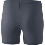 Erima - Verona Tight Short - Sportbroek - Grijs - Strak Model, Korte Pijpjes, 92% Polyester, 8% Elastaan