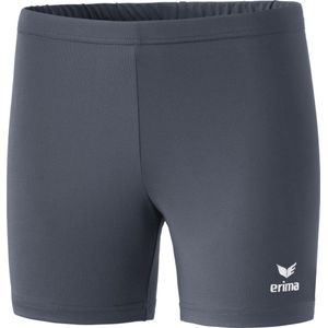 Erima - Verona Tight Short - Sportbroek - Grijs - Strak Model, Korte Pijpjes, 92% Polyester, 8% Elastaan