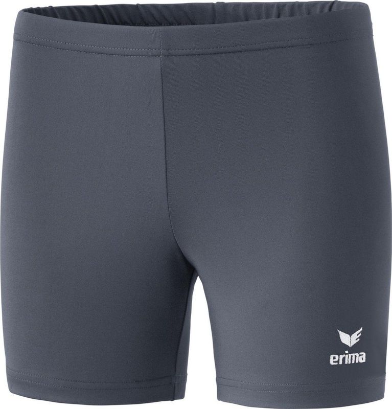 Erima - Verona Tight Short - Sportbroek - Grijs - Strak Model, Korte Pijpjes, 92% Polyester, 8% Elastaan